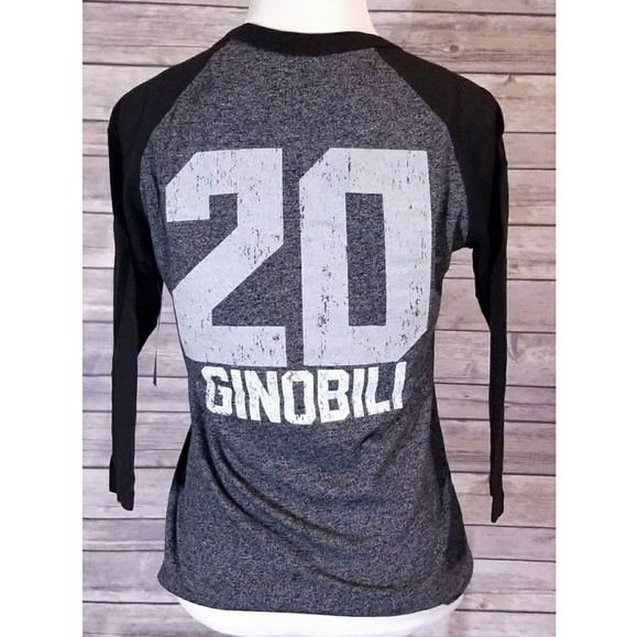 NBA San Antonio Spurs Ginobili #20 Jersey Tee NWT - Picture 1 of 5